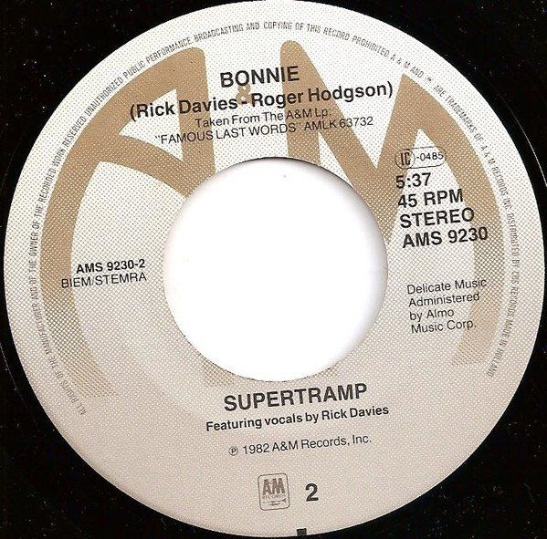 Schallplatten: Supertramp It's raining again Single – Gebraucht aus Hellikon von Jogi73 1