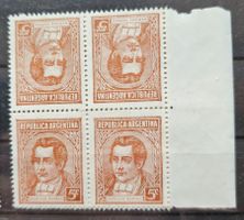 Argentina - Kehrdrucke ** Mariano Moreno, 1935 RRR !