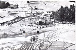 LE LAC NOIR, le skilift à  la Gypsera en hiver