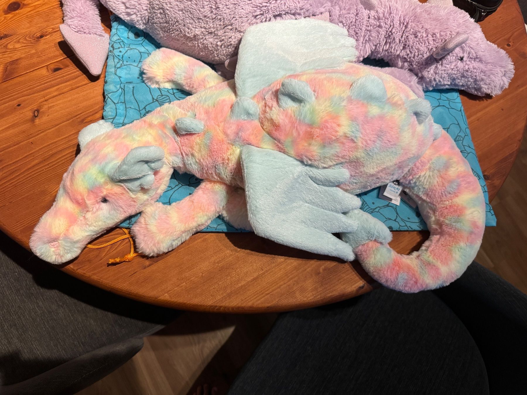 Jellycat Giocattoli: Jellycat Huge Lazulia Dragon mit Tags – Nuovo e nell'imballaggio originale da Glattbrugg venduto da Risingangel 2