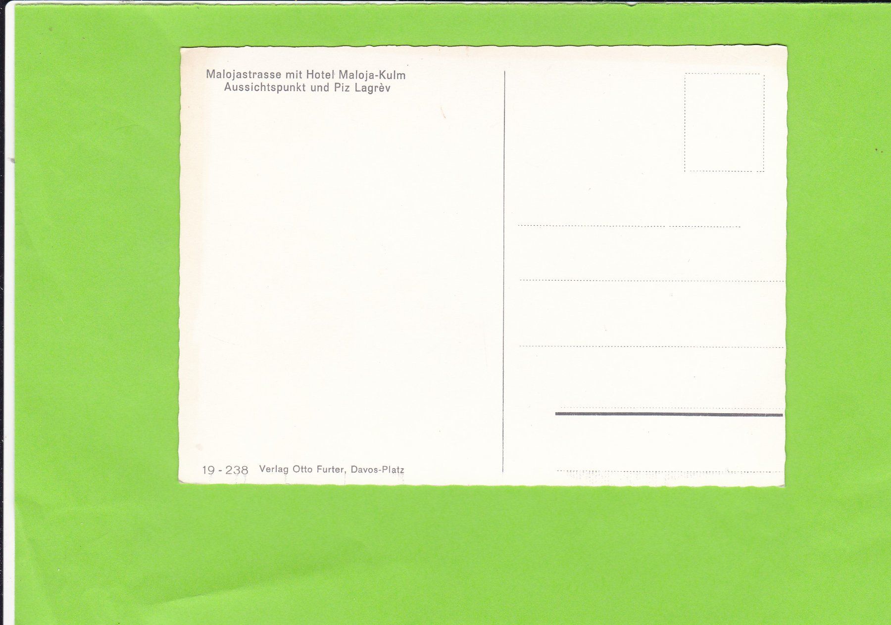 Cartoline postali: Malojastrasse-Oldtimer – Usato da St. Peterzell venduto da neckertal 1