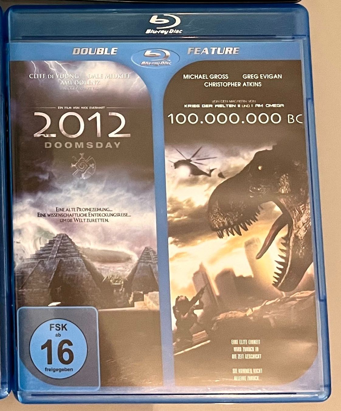 Tutti i DVDs: 2012 Doomsday + 100 Million BC Doppel Blu-Ray – Usato da Fahrweid venduto da pasta_555