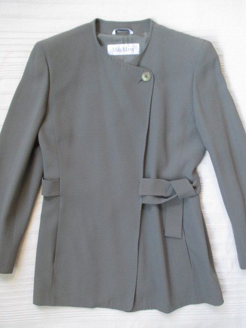 Max Mara Vestes: Max Mara - Blazer Jacke mit Bindegürtel Gr. 34 – D'occasion à Wetzikon ZH par icewear 3