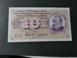 Schweiz 1960, 10 Franken