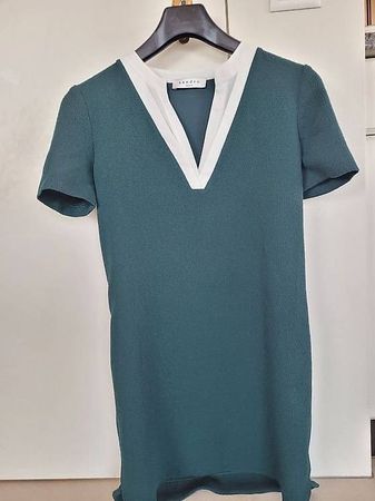 Sandro Green Dress Size S