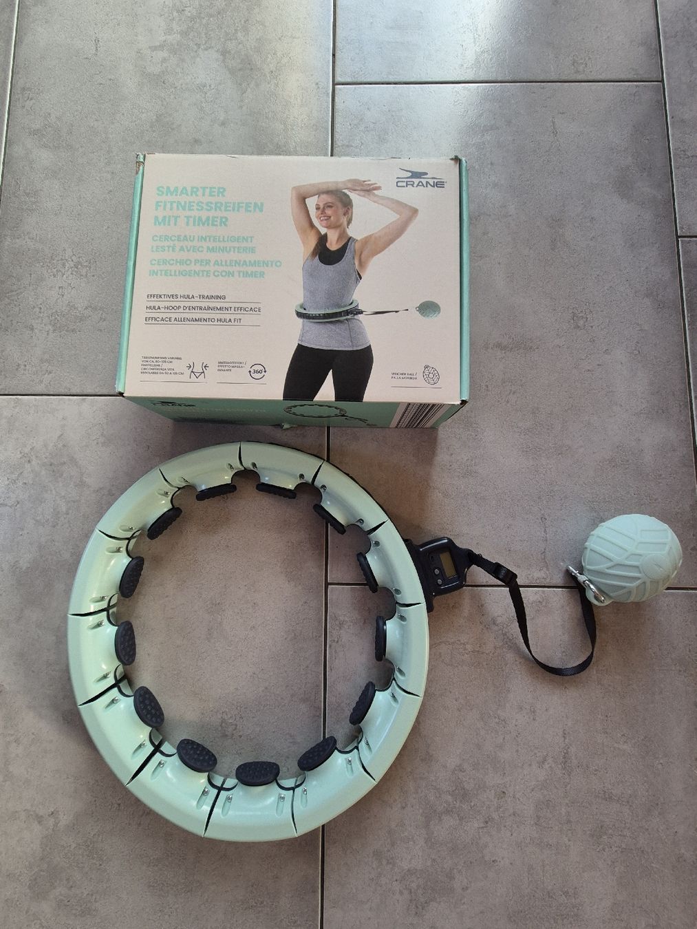 Hometrainer: Crane Fitness Hula Hoop mit Timer – Usato da Höfen b. Thun venduto da enr_7xsd 2
