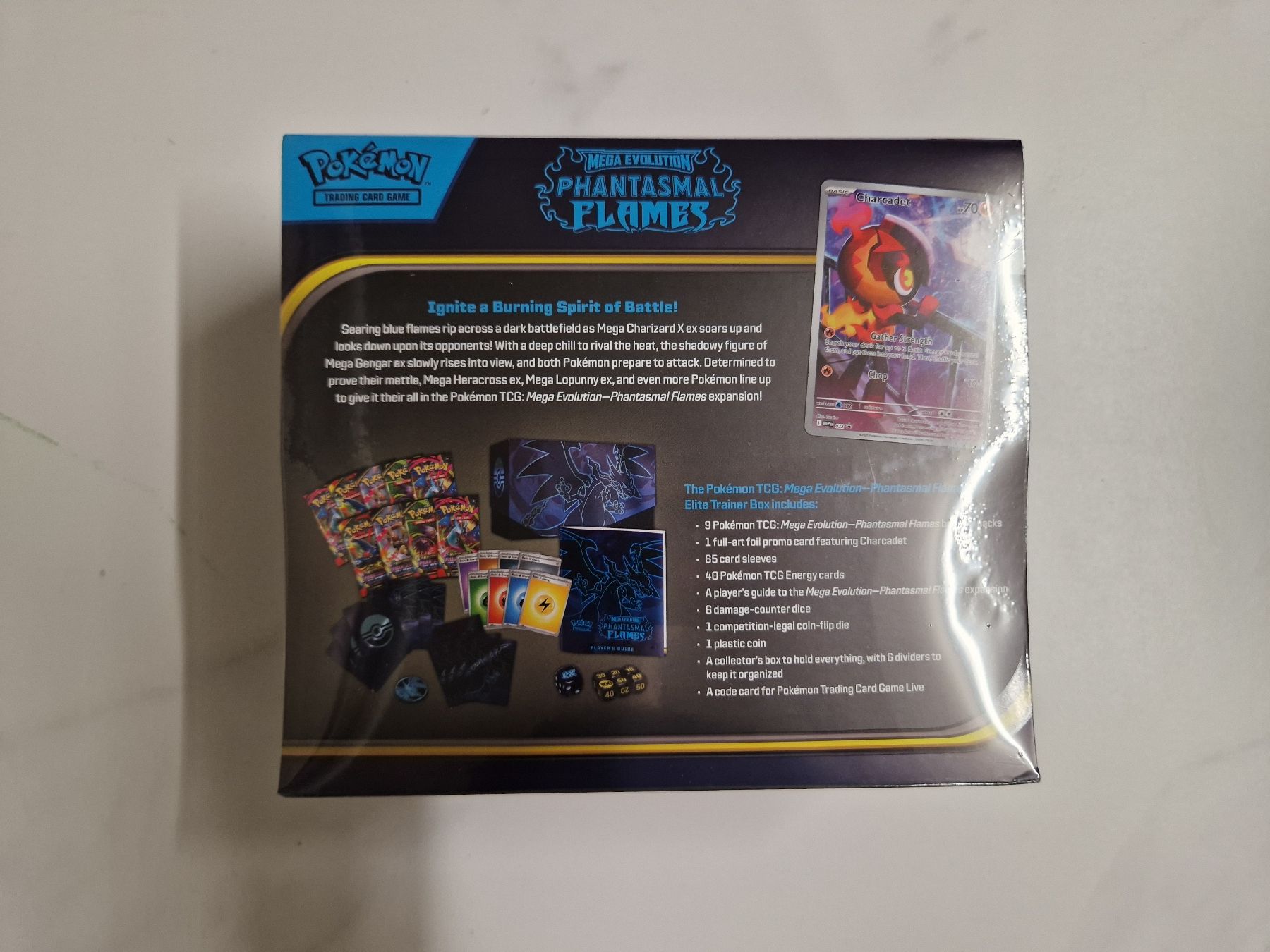 Pokémon Carte collezionabili: Pokémon Mega Evolution – Phantasmal Flames ETB EN Sealed – Nuovo e nell'imballaggio originale da Kallnach venduto da yinginho 2