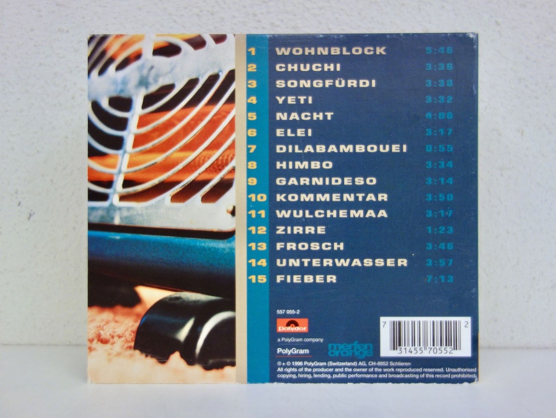 CDs: CD MERFEN ORANGE / BLOCKSTOFF - 1998 - vergriffen – Neu (gemäss Beschreibung) aus Kerzers von djstarsky73 1
