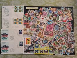 Ca 1000 Ausland-Briefmarken ab Uralt (VW16)