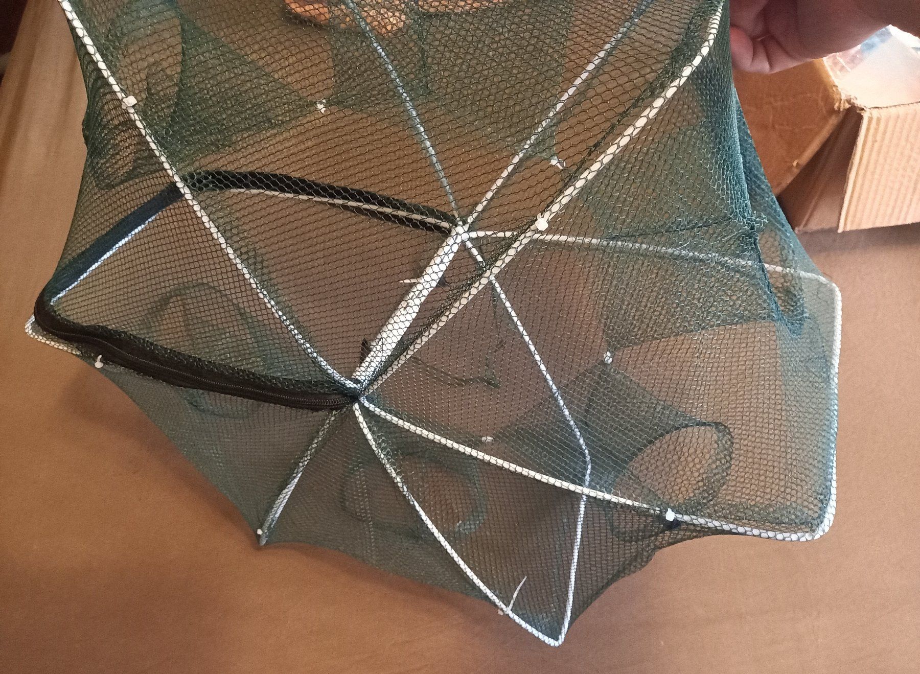 Canne da pesca: 2x Sechseckiges Fischernetz 6 Löchern Filet pêche hexagonal – Nuovo e nell'imballaggio originale da Bremblens venduto da SHOPSPORT 2