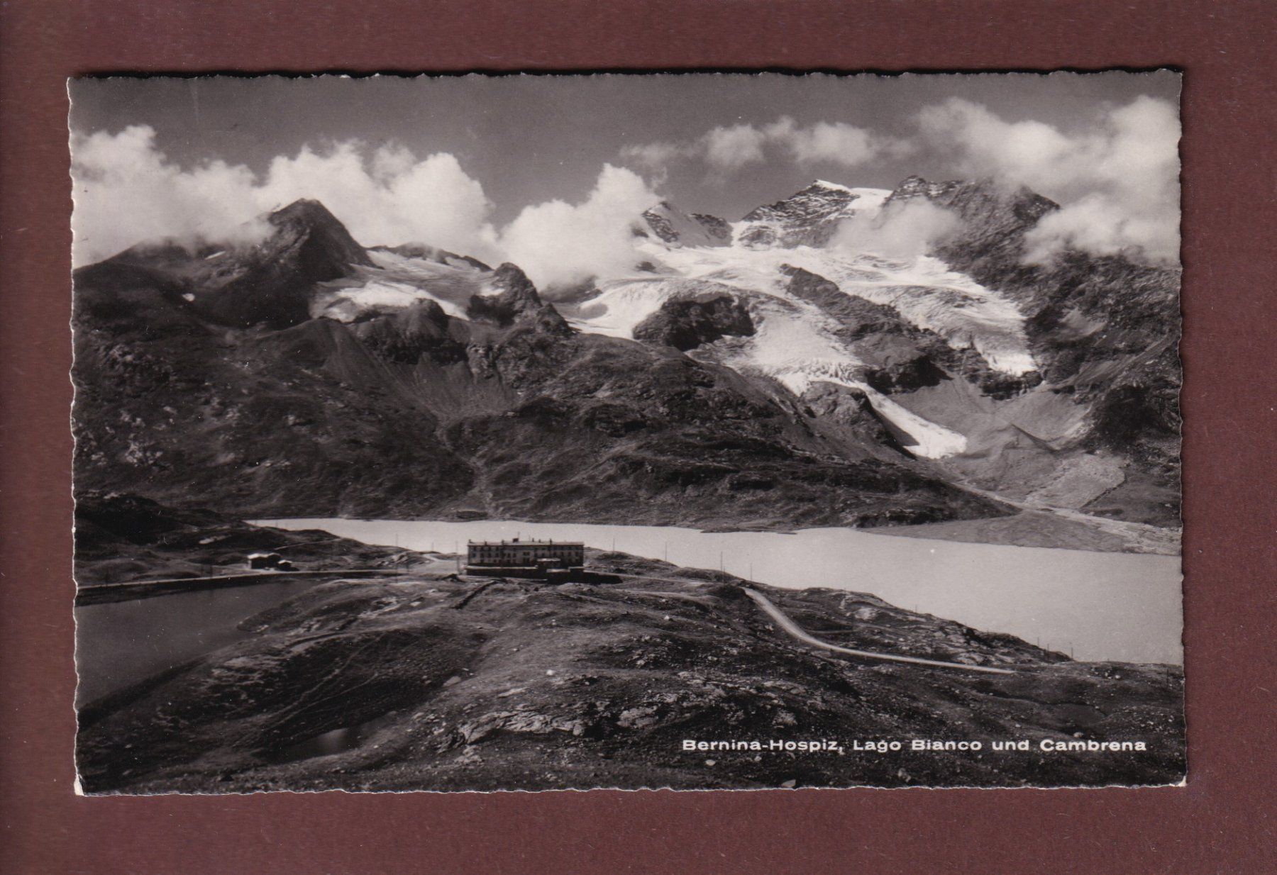 Cartoline postali: BERNINA-HOSPIZ - 1949 – Usato da Pully venduto da nicecards