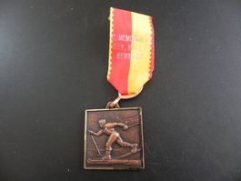 Altes Ski Abzeichen Memorial Rey, Willy Berthod 1978