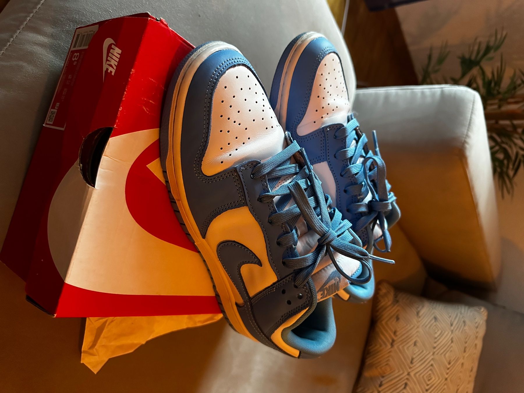 Nike Herrenschuhe: Nike Dunk Low Retro University Blue 8.5 – Neu (gemäss Beschreibung) aus Bern von XXM38 2