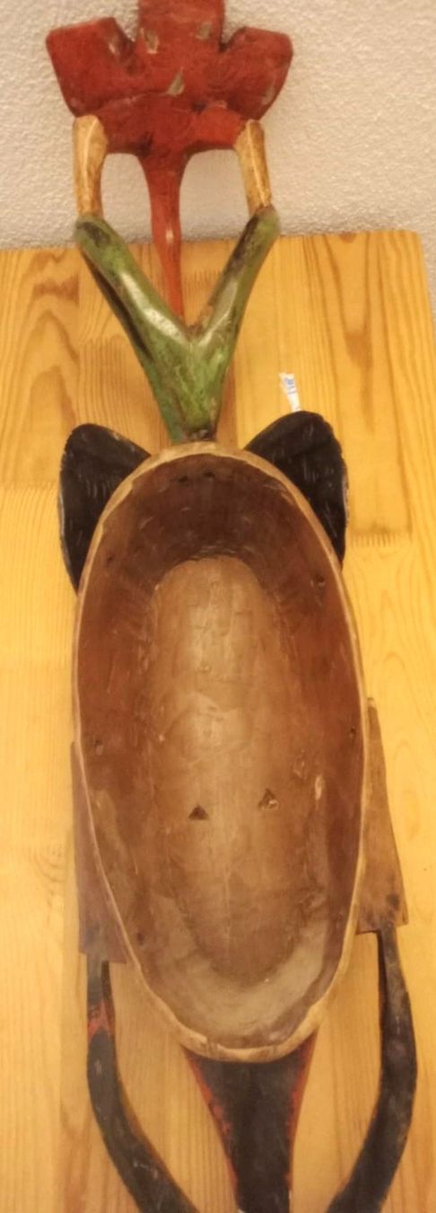 Sonstige Antiquitäten & Kunst: Masque em bois / Holzmaske - Guro Côte d'Ivoire - 80 cm – Gebraucht aus Le Locle von borgespatricia 8