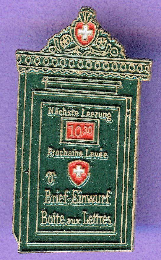 Placchette & Badge: PTT   BRIEFKASTEN – Usato da Winterthur venduto da Sammleroase