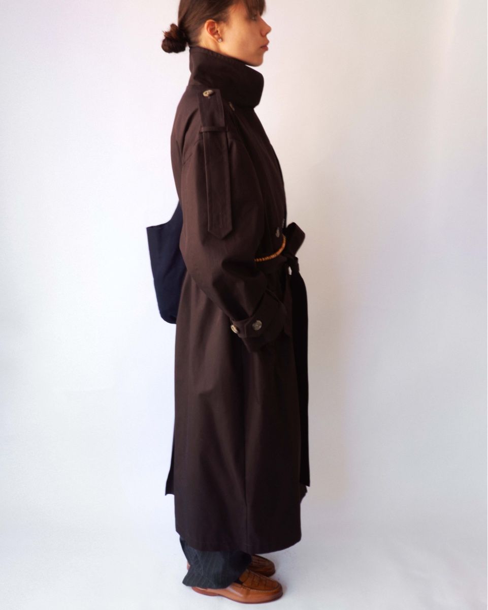 Manteaux: Dark Brown Cotton Trench Coat – Neuf avec emballage d'origine à Zürich par ada_frolova 3