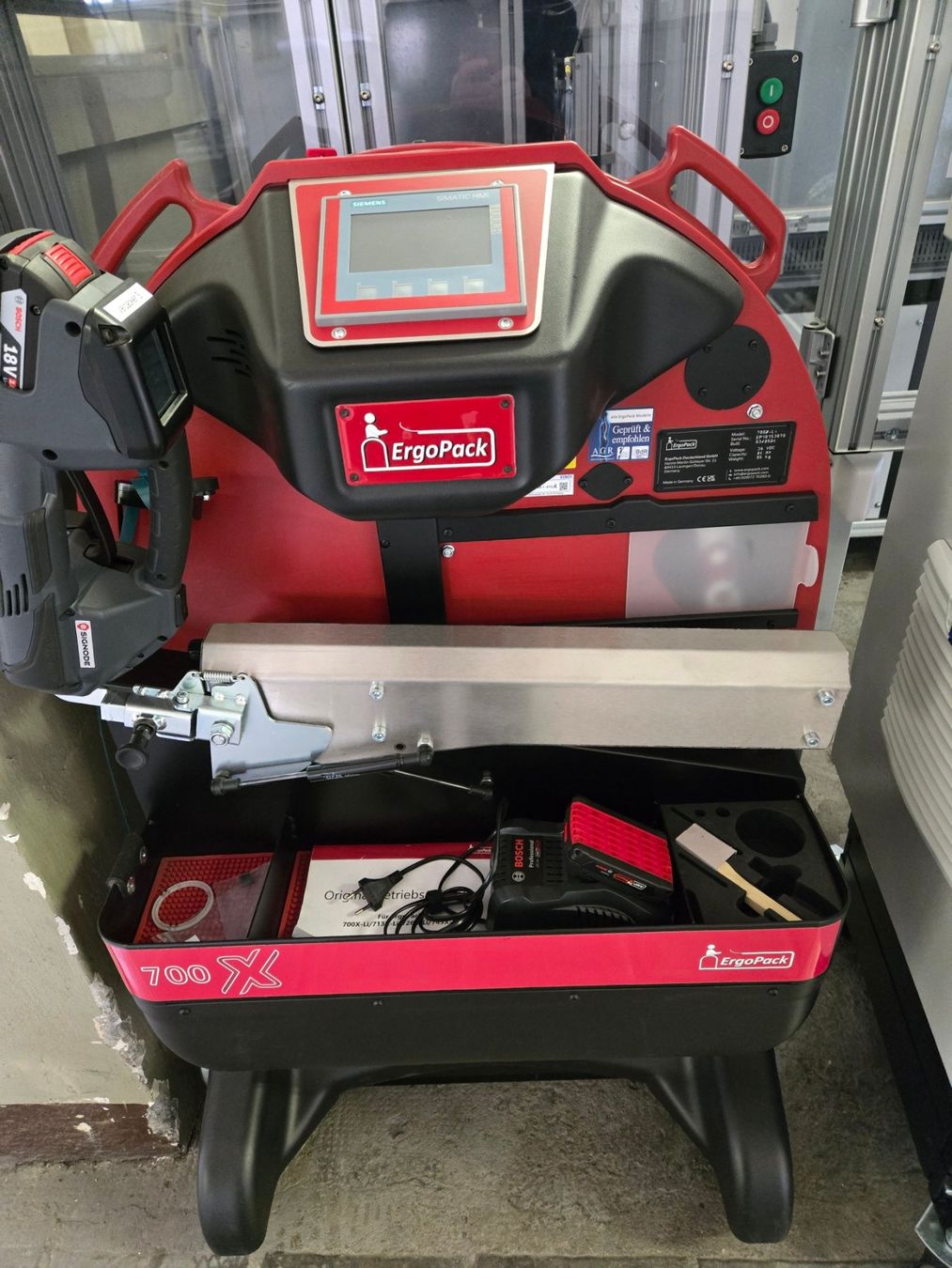 Tutte le macchine: ERGO Pack 700X Umreifungsmaschine – Usato da Schaffhausen venduto da ver_fl2g 5
