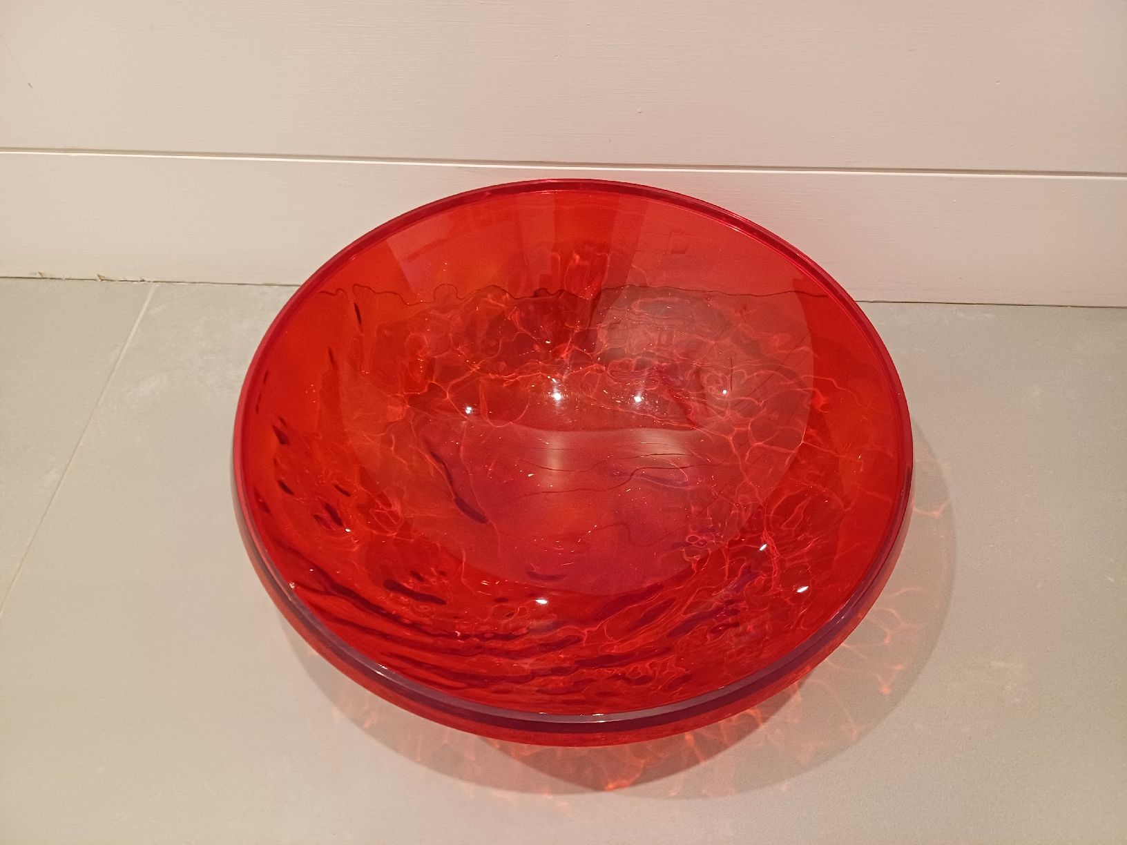 Ciotole: Moon Kartell Mario Bellini desing rosso trasparente – Usato da Minusio venduto da ele_gp89 1