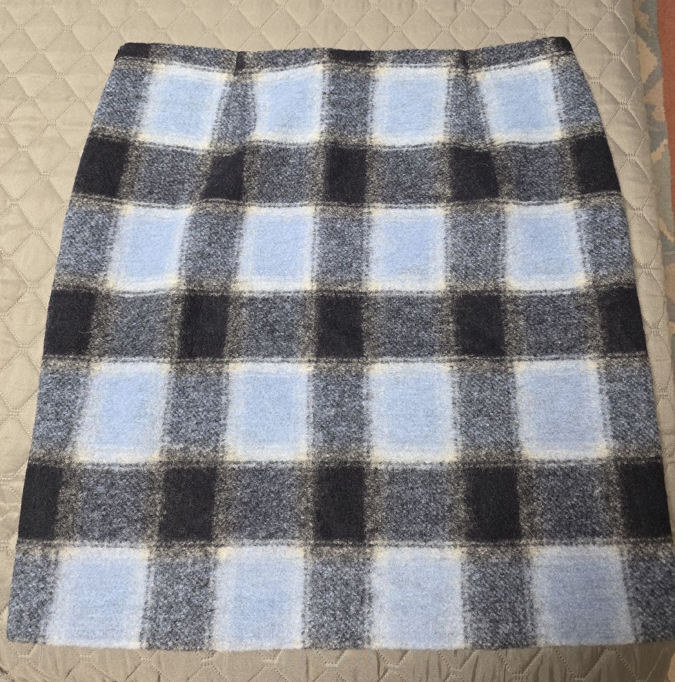 Gerry Weber Röcke: New Gerry Weber checked wool blend skirt size 46 – Neu (gemäss Beschreibung) aus Volketswil von mic_27b5 2