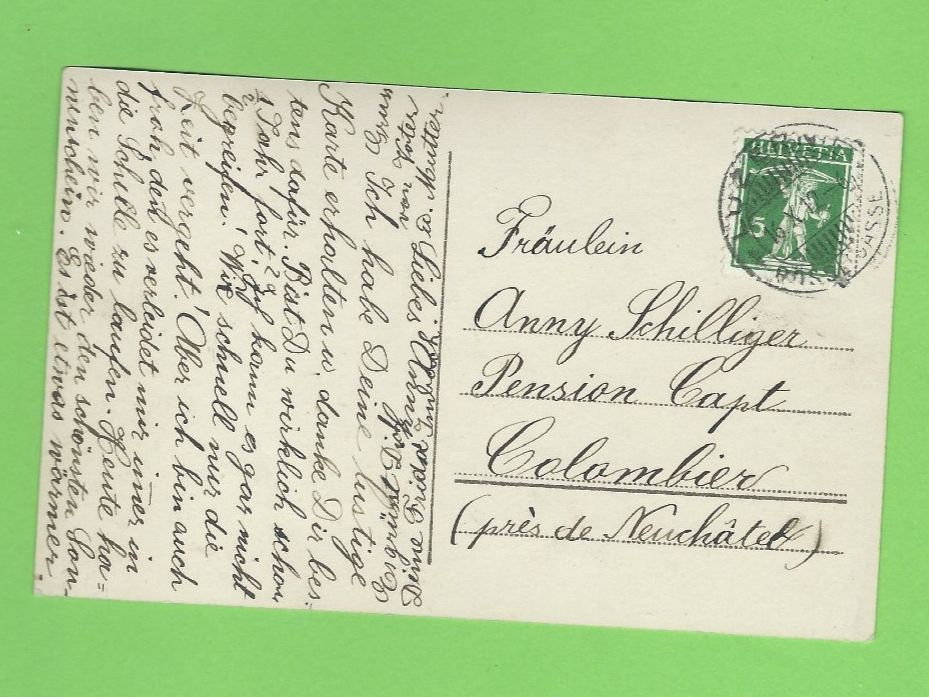 Cartoline postali: Alte Ansichtskarte Mädchen – Usato da Zürich venduto da t24_de 1