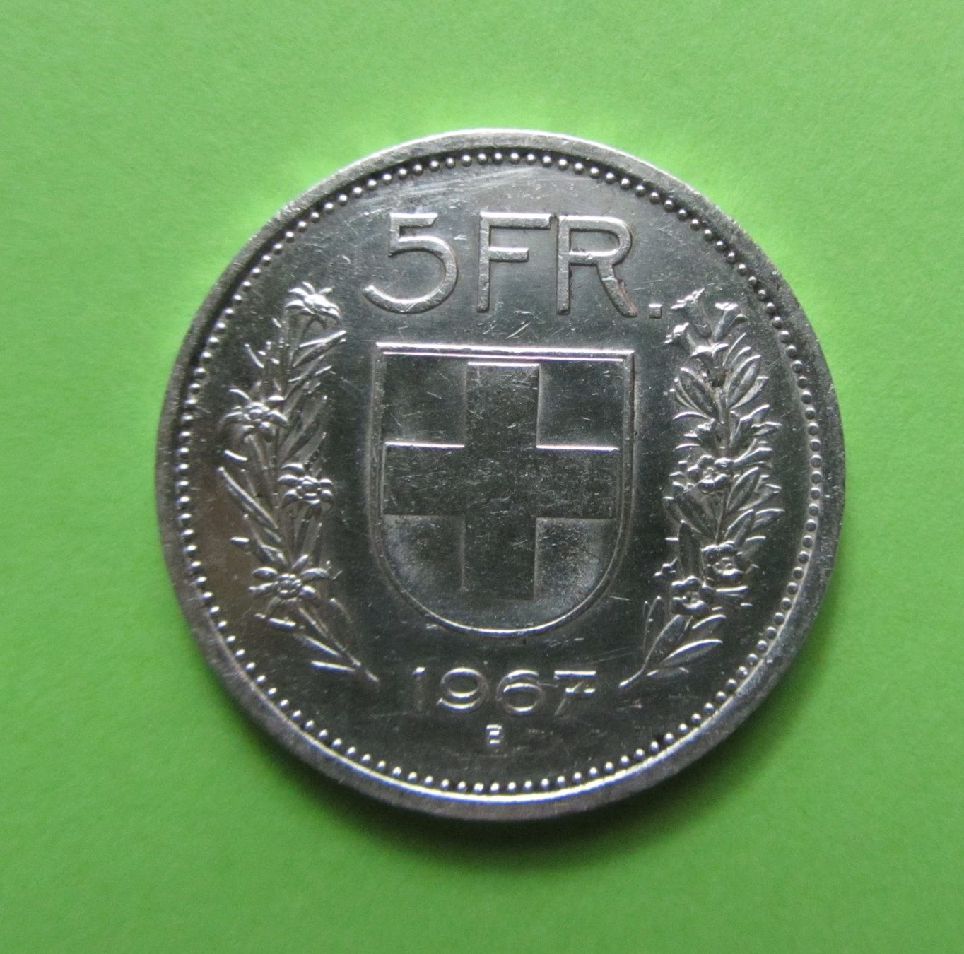 Tutti le monete: 5Fr. Münze 1967 Silber – Usato da Malters venduto da moc_z8d9
