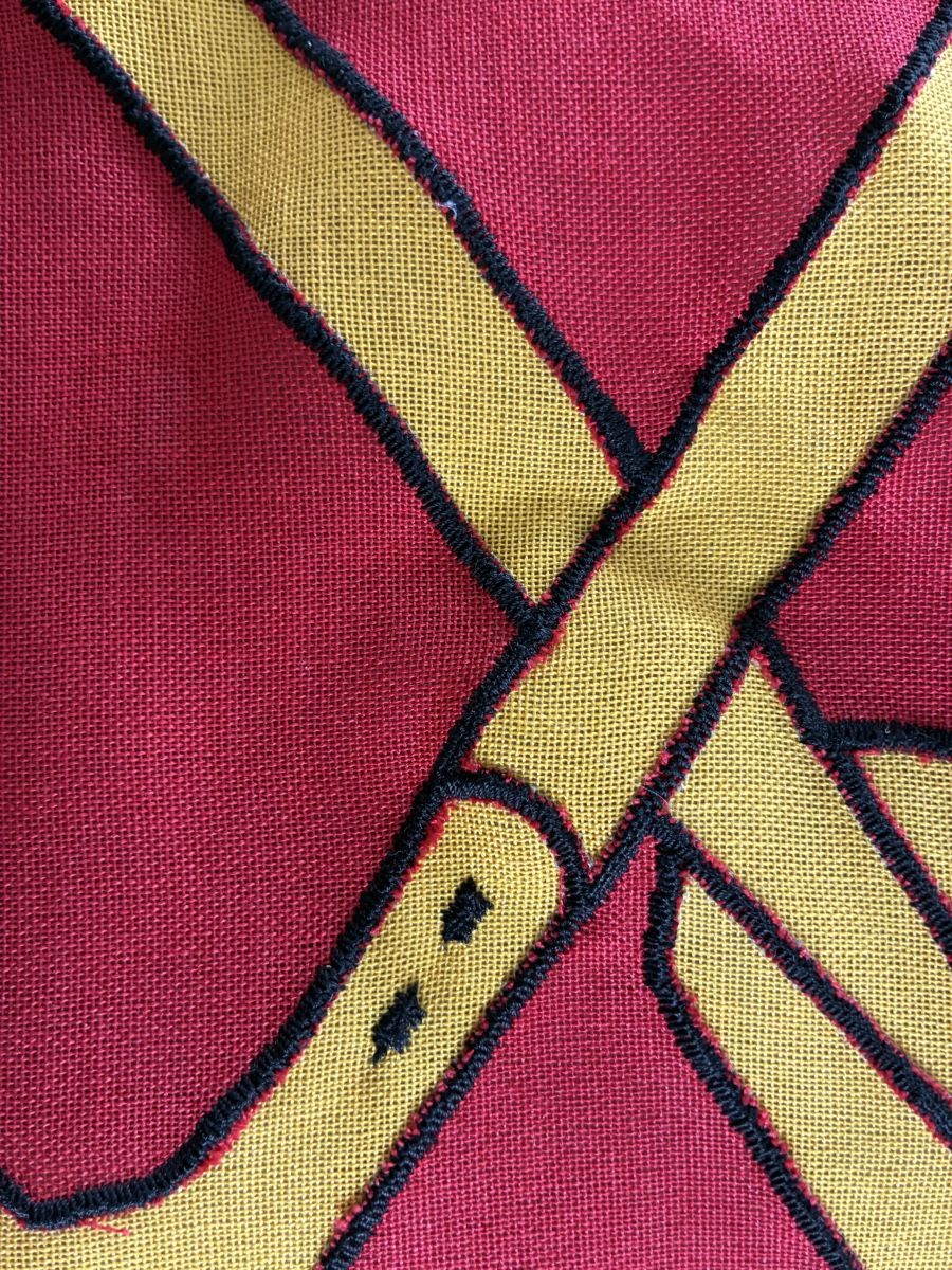 Drapeaux: Fahne Orpund BE  – D'occasion à Safnern par Jamina2 3