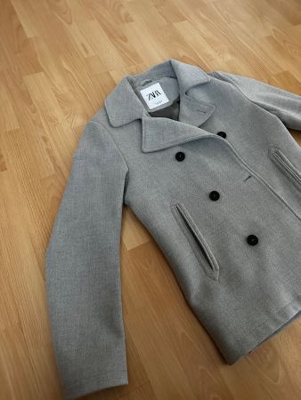 Jacke / Mantel grau/ Zara