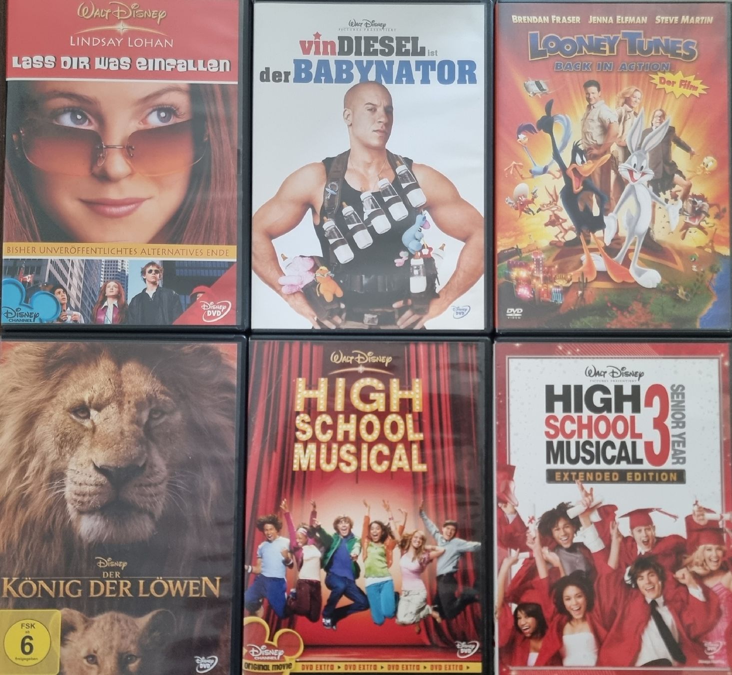 Alle DVDs: DVD-Set 6 Filme – Gebraucht aus Wohlen AG von ams_77k2