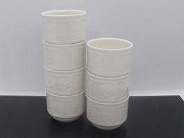 Villeroy & Boch décor Cortina 7 tasses sans anse / bols 0144