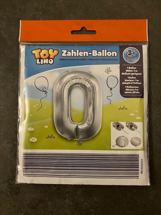 CAPASTEC Ballons Stehende Zahl 1 Pink - Folienballon Geburtstagsdeko | 87x56cm Helium Ballon Für Feiern