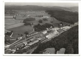 Kemptthal bei Winterthur (ZH) Maggi-Fabrik Flugaufnahme 1946