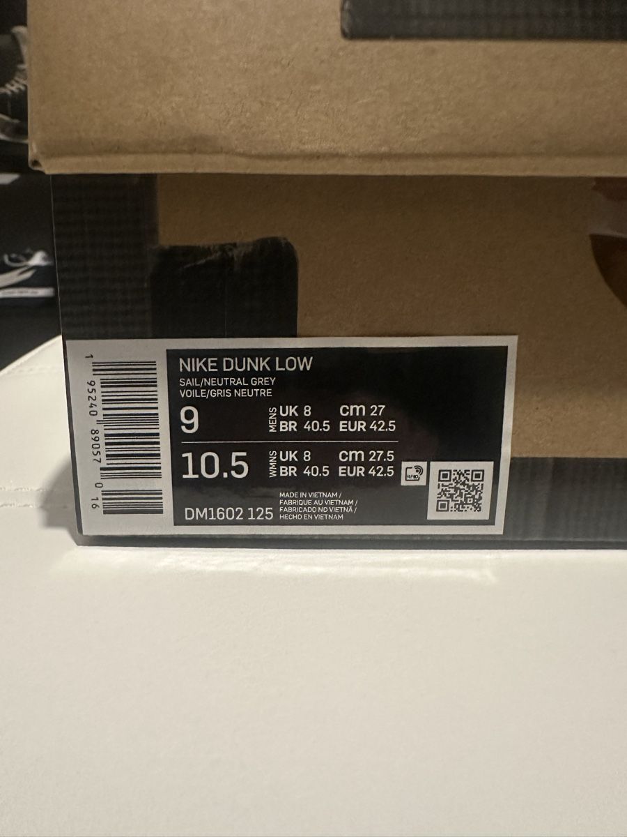 Scarpe da uomo: Nike Dunk Low Off-White Lot 47 – Nuovo e nell'imballaggio originale da Bissone venduto da matti2301 3