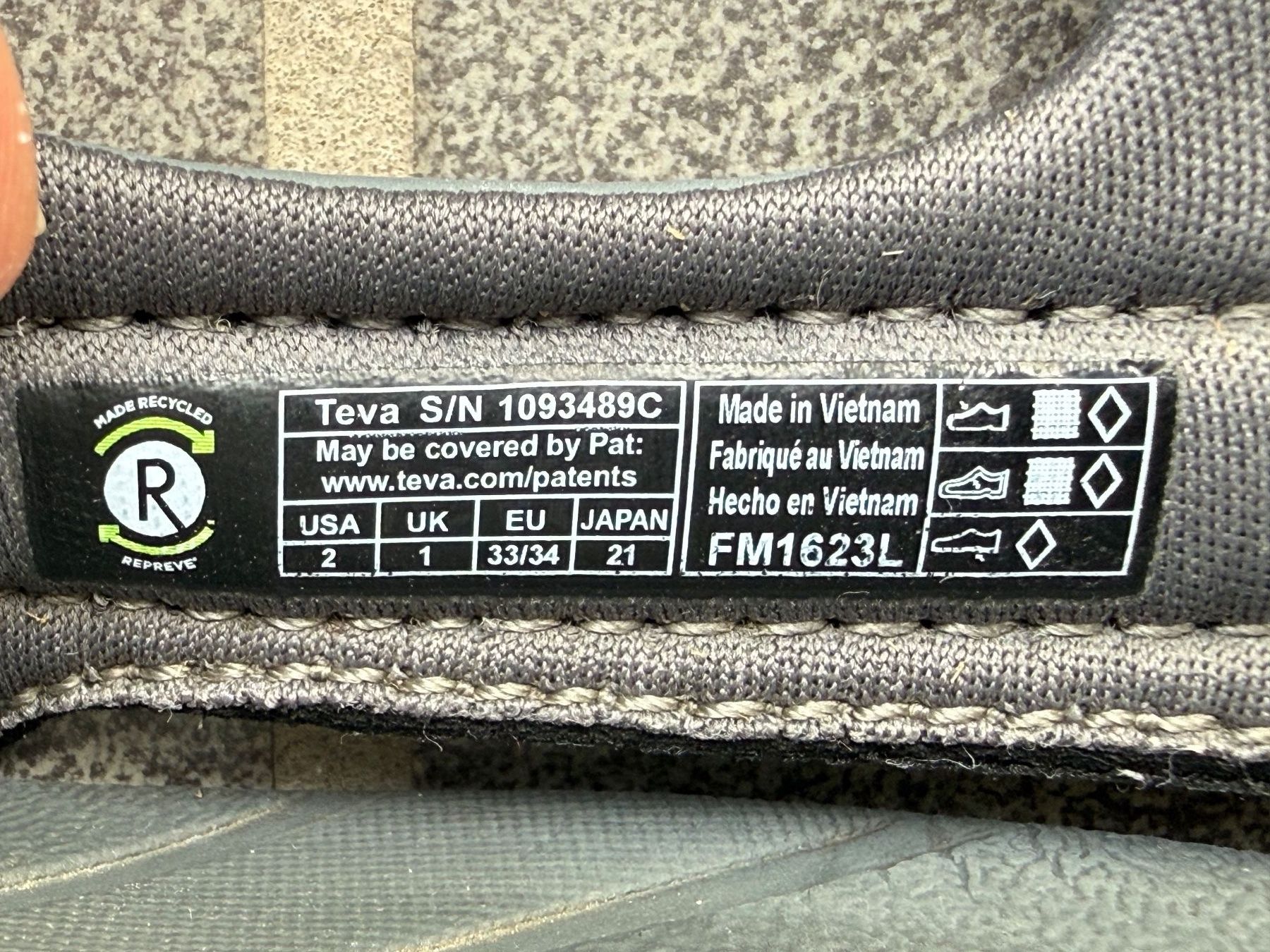Teva Scarpe per ragazzi: Teva K's Tanza  33/34 – Usato da Chur venduto da debova 4