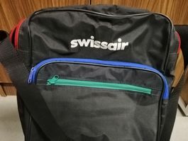 Tasche,Sack"Swissair" vintage