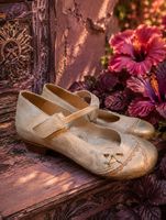 RARITÄT! Brako Spangenschuhe Spangenpumps  rosé - gold 38