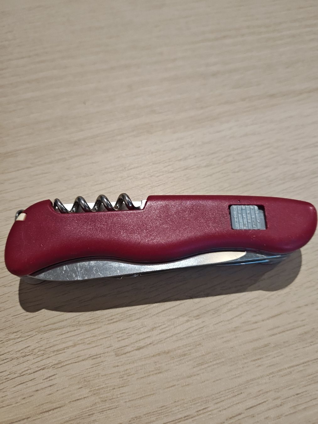 Victorinox Coltelli tascabile: Victorinox Messer, Rot, gebraucht – Usato da Feldbach venduto da Gwaechshuus 1