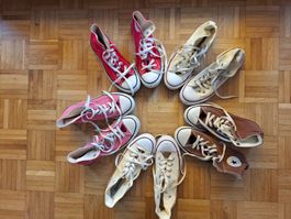 Lot de 5 x Converse taille 7 / 40 *** TOP ***
