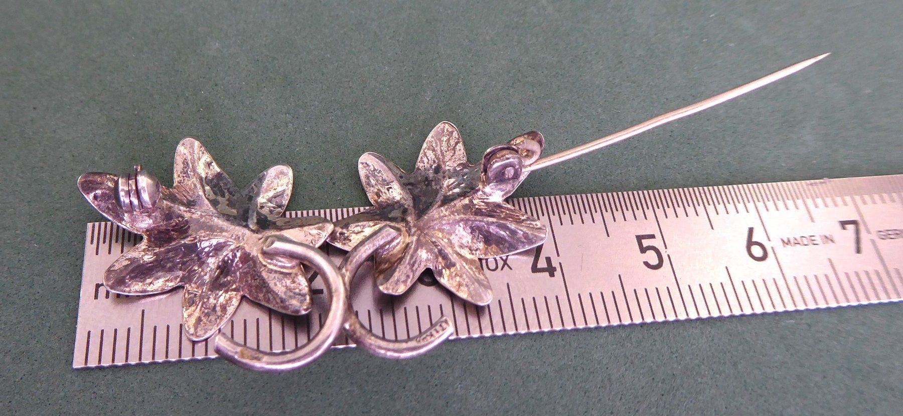 Broschen & Nadeln: Silber Brosche 800 Silber  um 1940 – Gebraucht aus Muri AG von silvermouse007 3