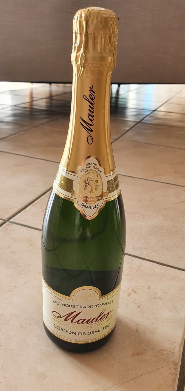 Bevande alcoliche: Mousseux Mauler demi-sec – Nuovo e nell'imballaggio originale da Moutier venduto da gvmv