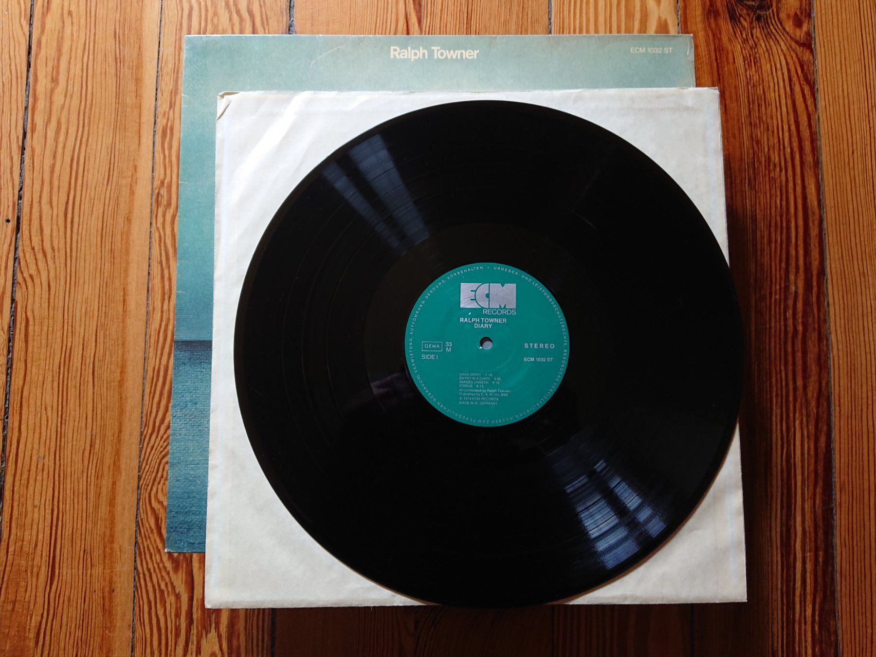 Dischi in vinile: RALPH TOWNER - Diary (LP, 1974) – Usato da Genève venduto da othhei 3