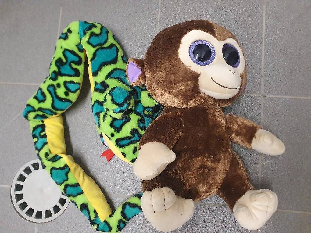 Giocattoli: TY Plüschtiere Affe und Schlange – Usato da Luzern venduto da Reikigirl7 1