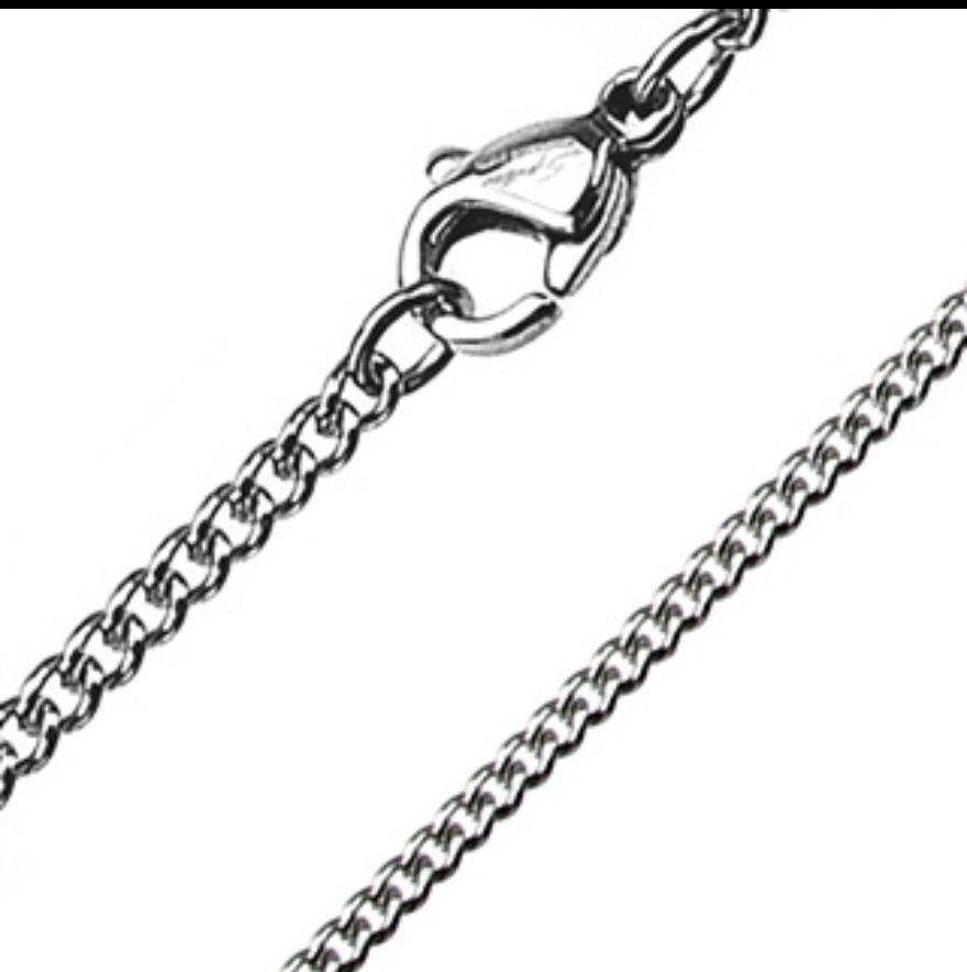 Catenine: Feine Kette aus Edelstahl, 56cm lang – Nuovo e nell'imballaggio originale da Lotzwil venduto da dr.feelgood