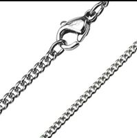 Feine Kette aus Edelstahl, 56cm lang
