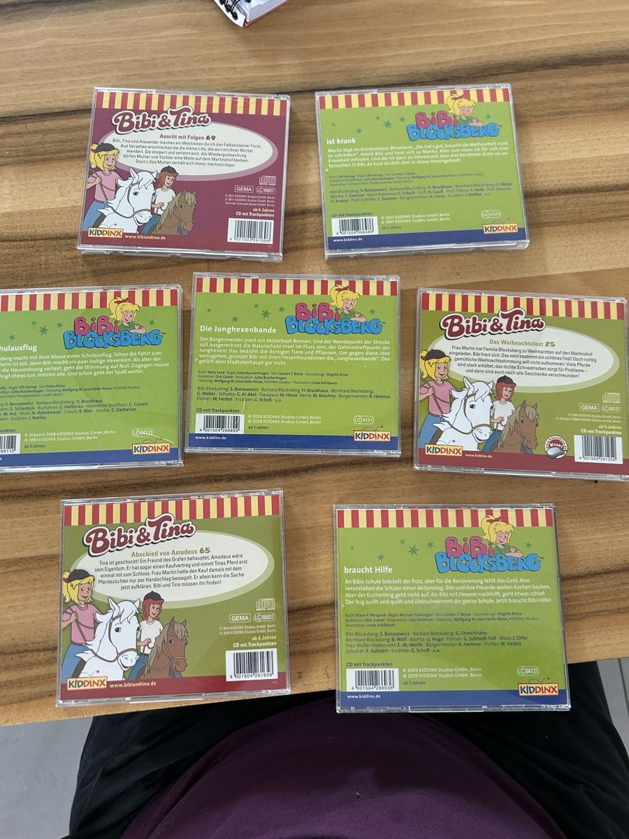CD: 7 CDs Bibi Blocksberg und Bibi und Tina – Usato da Ehrendingen venduto da Antsche 1