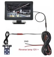 Kit caméra de recul avec écran LCD 4,3