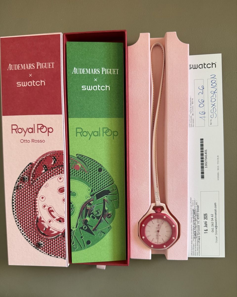 Swatch Orologi: Swatch Royal Pop Otto rosso – Nuovo e nell'imballaggio originale da Birsfelden venduto da itte