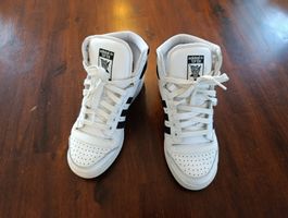 Adidas Top Ten High Sneaker weiss schwarz guter Zustand