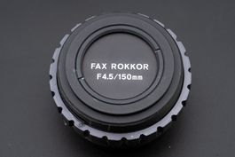 Fax Rokkor 150mm 4.5