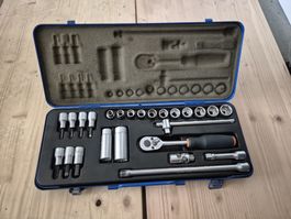 Garant Werkzeugkasten Ratschenkasten 19-teilig Super Zustand