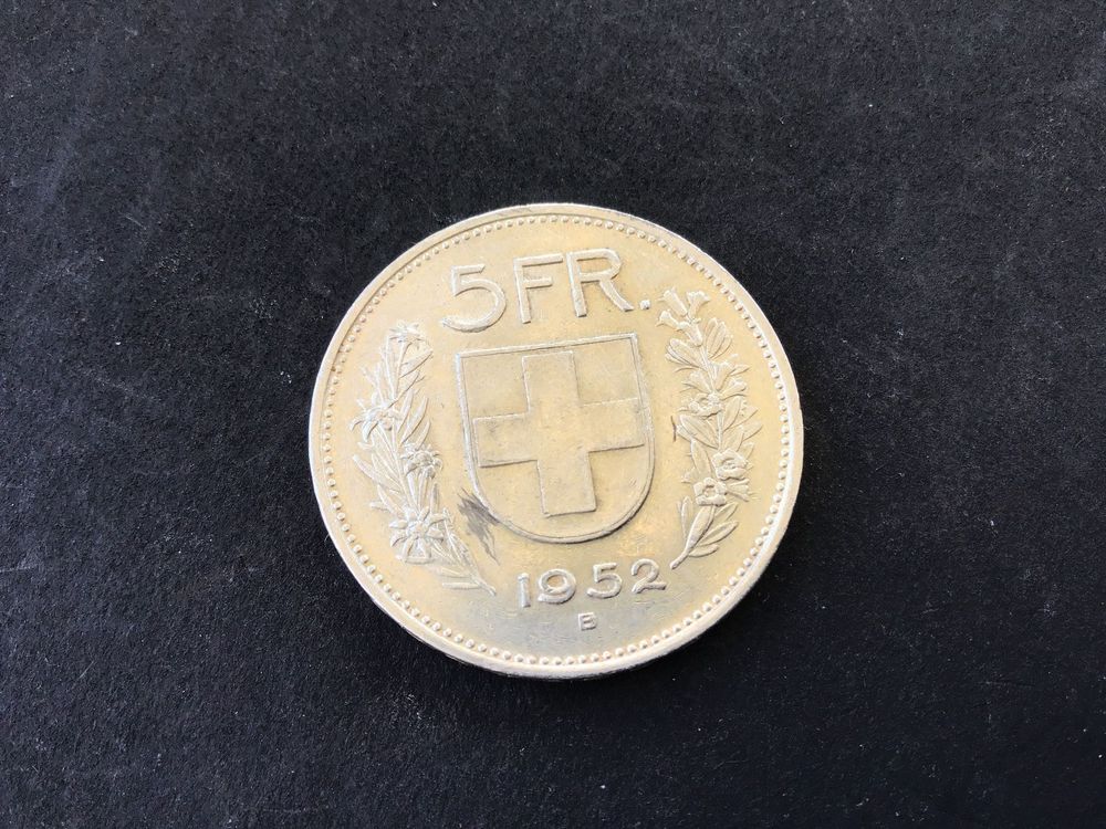 5 Franken 1952 Kaufen auf Ricardo